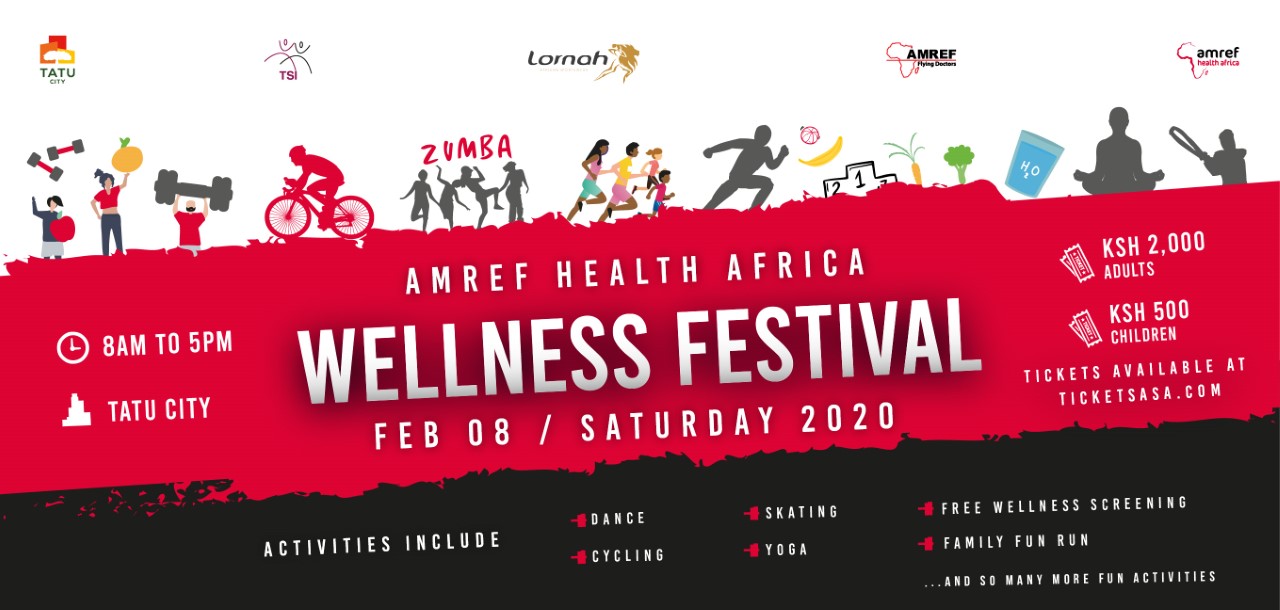 Wellness Festival 2020 by Amref Health Africa in Kenya