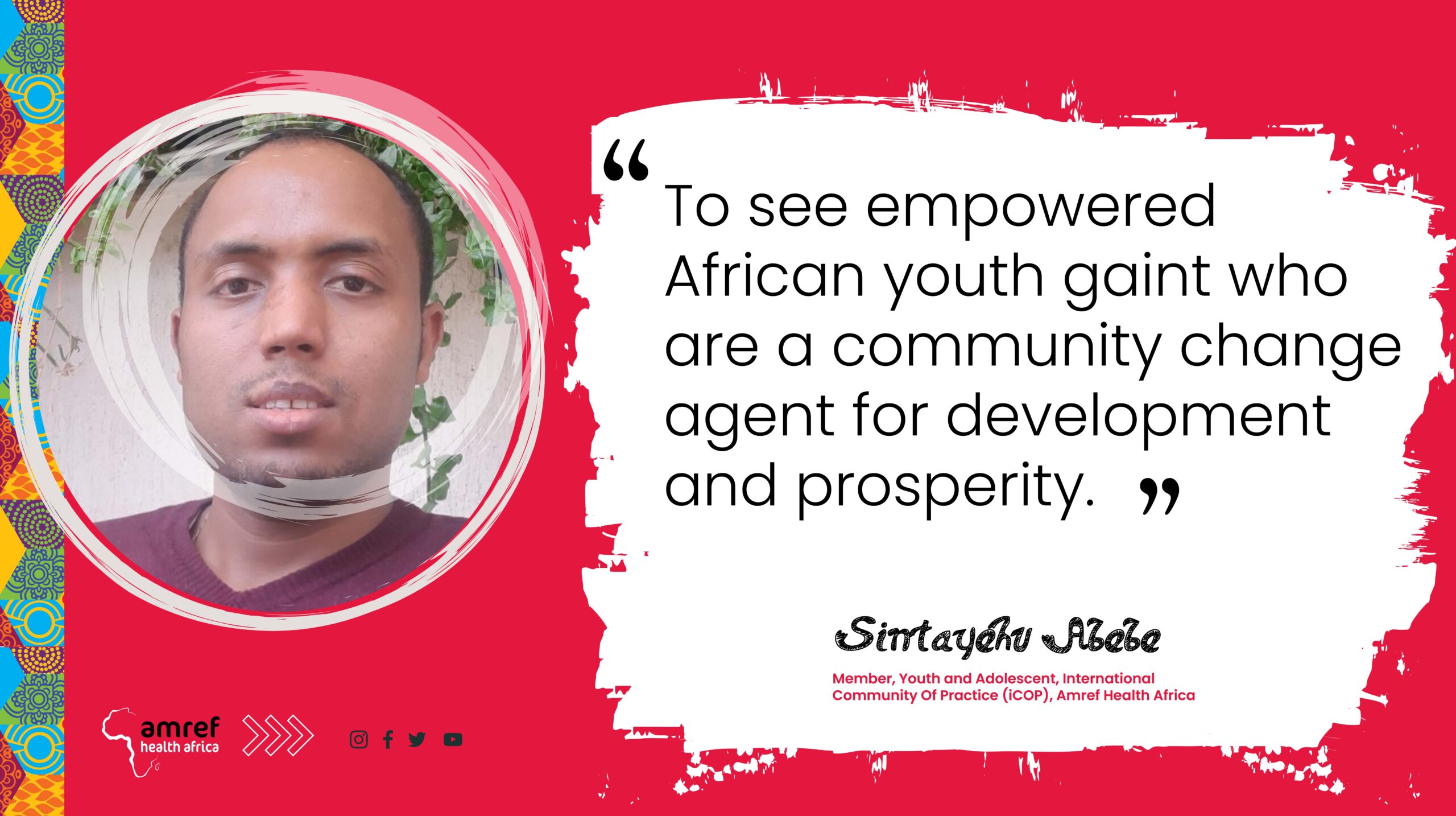 Amref Global Youth and Adolescents Strategy Launch
